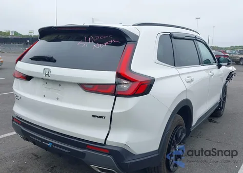 2025 Honda Cr-V Hybrid Sport z USA, uszkodzony, nr VIN 5J6RS6H59SL014933